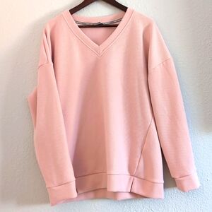 Marc New York Pink V-Neck Sweater XXL